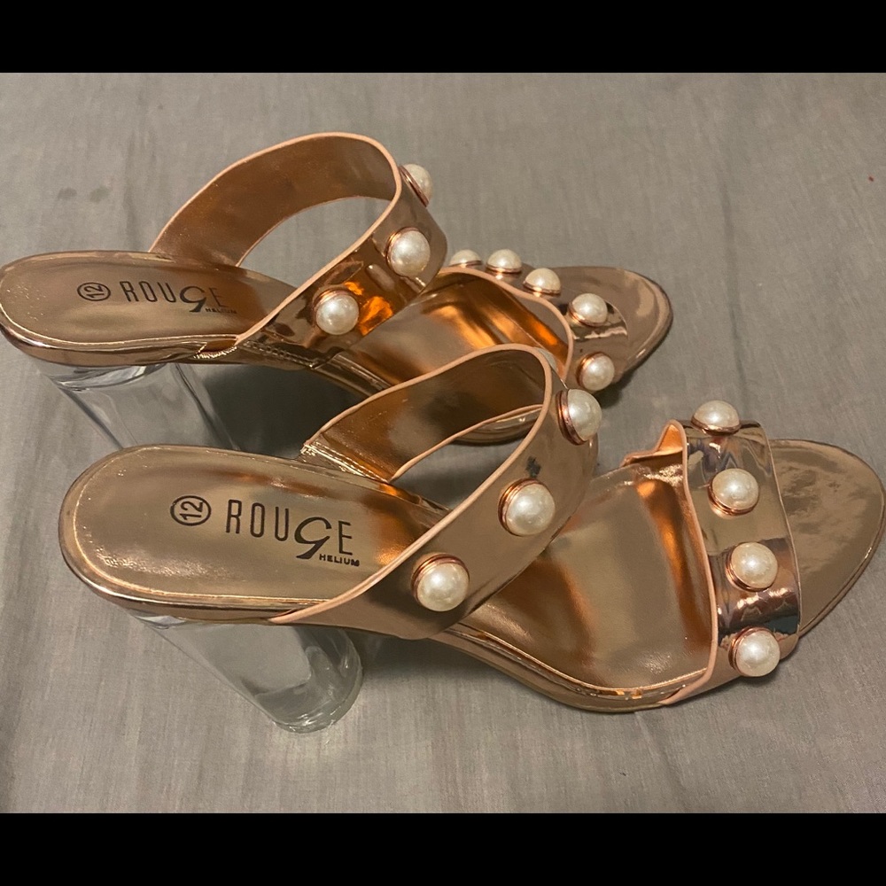 Rose Gold heels